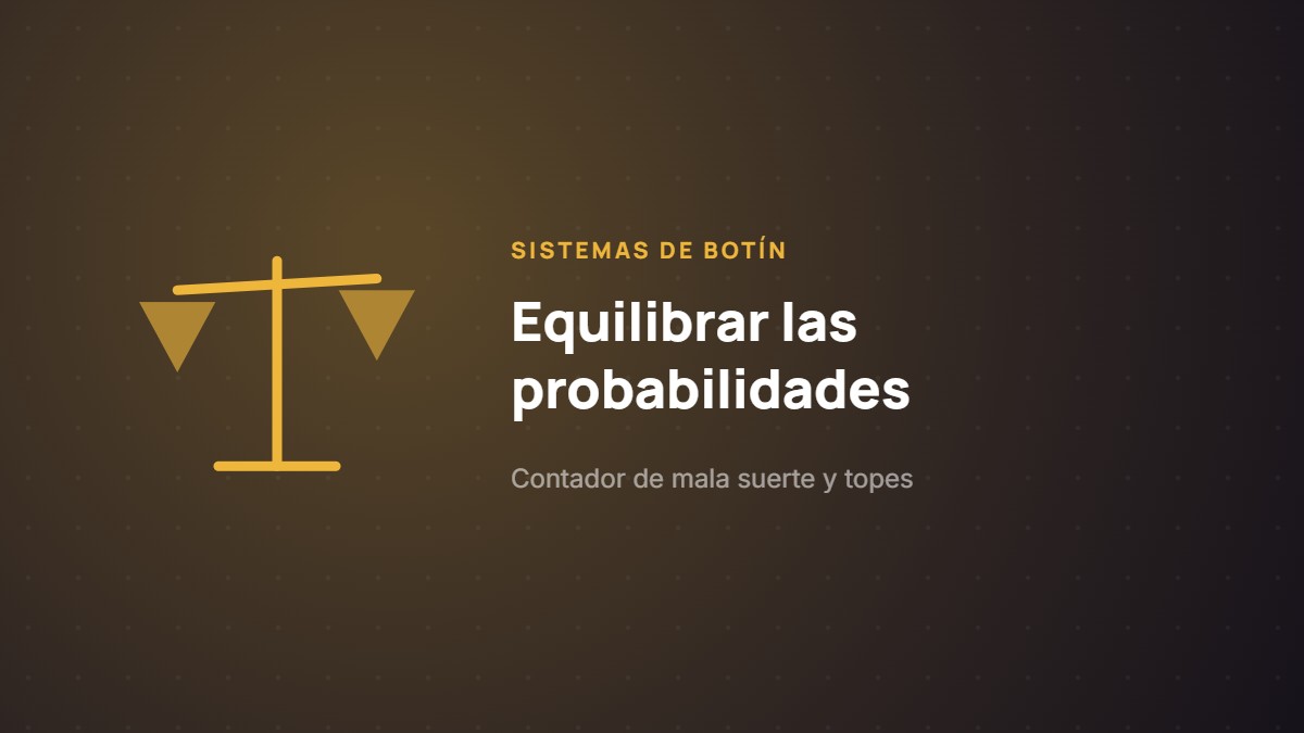 Cómo equilibrar las probabilidades para que no aburra