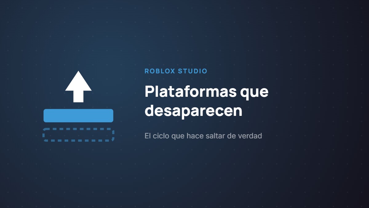 Cómo hacer plataformas que desaparecen al pisarlas