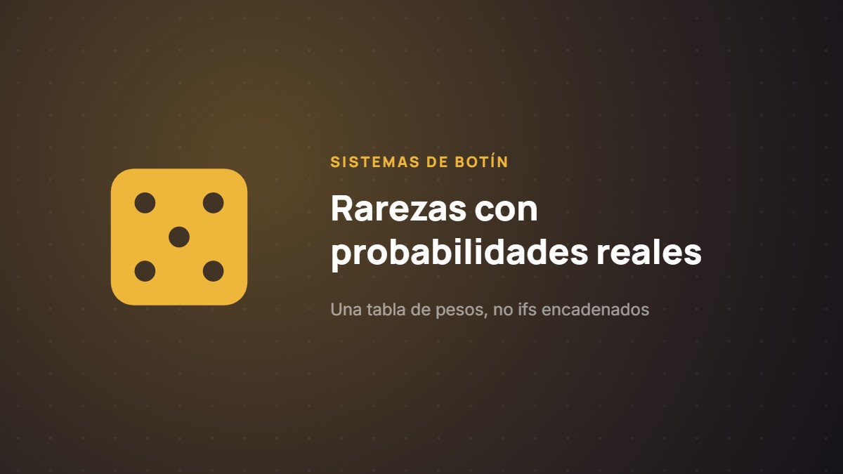 Rarezas de objetos con probabilidades reales
