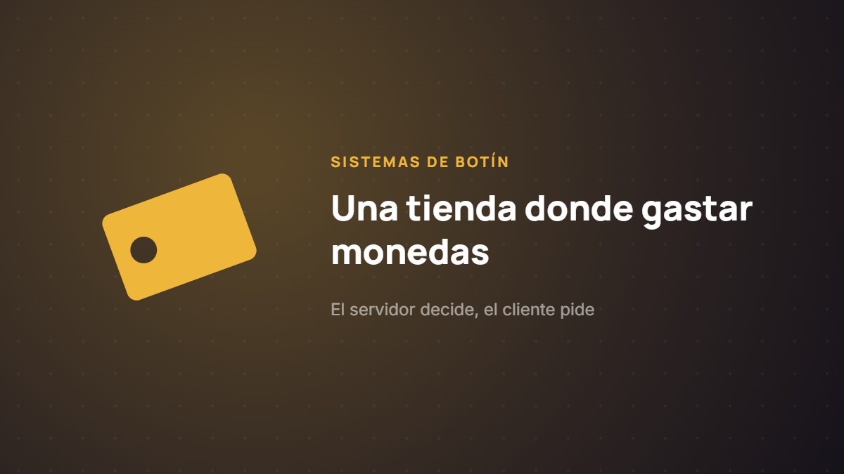 Cómo montar una tienda donde gastar monedas